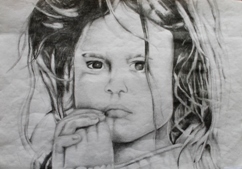 A child's artwork 