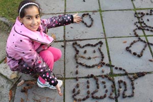 Participant of the outdoor school