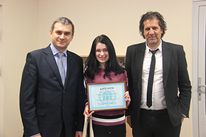Awarding the winners within the Contest of research works